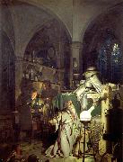 Joseph Wright, The Alchemist Discovering Phosphorus or The Alchemist in Search of the Philosophers Stone